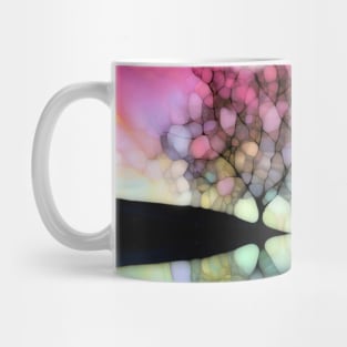 Red sky and single tree Mug